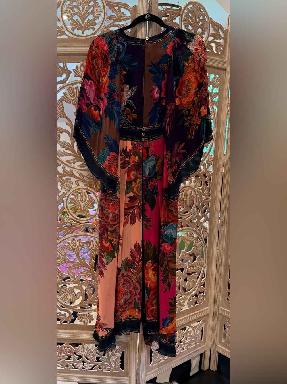 Farm Rio. Multi-Color Floral Maxi Dress NWT - Picture 2 of 8